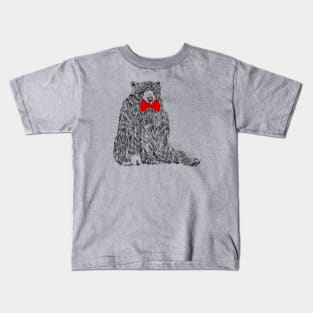 Bowtie Bear Kids T-Shirt